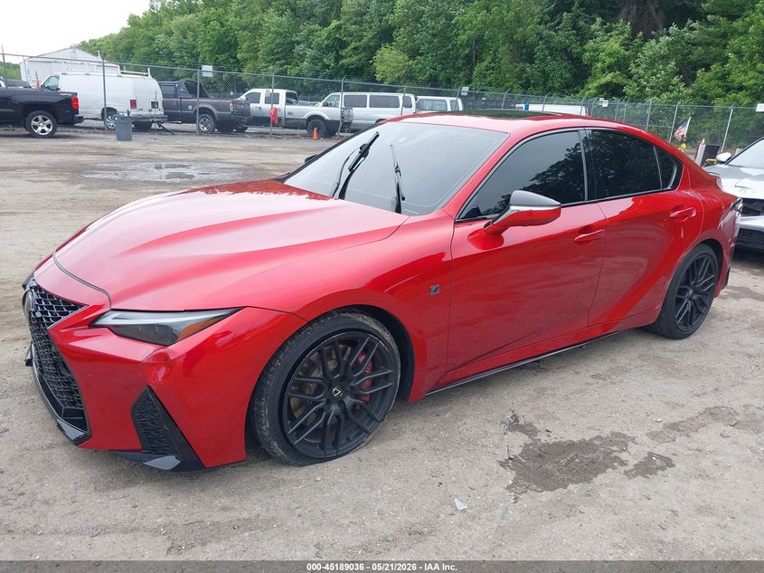 Vin: jthap1d26p5004230, lot: 45686748, lexus is 500 f sport performance premium 20232
