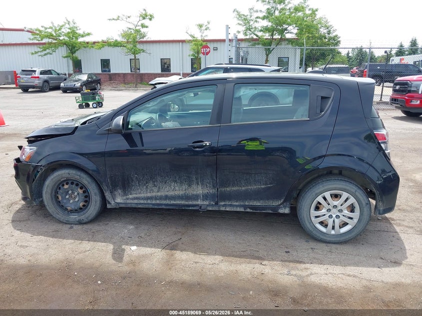 2020 Chevrolet Sonic Fwd 1Fl 5-Door VIN: 1G1JG6SB2L4129901 Lot: 45189069