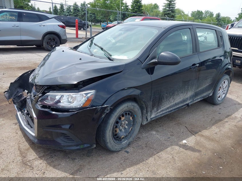 Vin: 1g1jg6sb2l4129901, lot: 45686781, chevrolet sonic fwd  1fl 5-door 20202