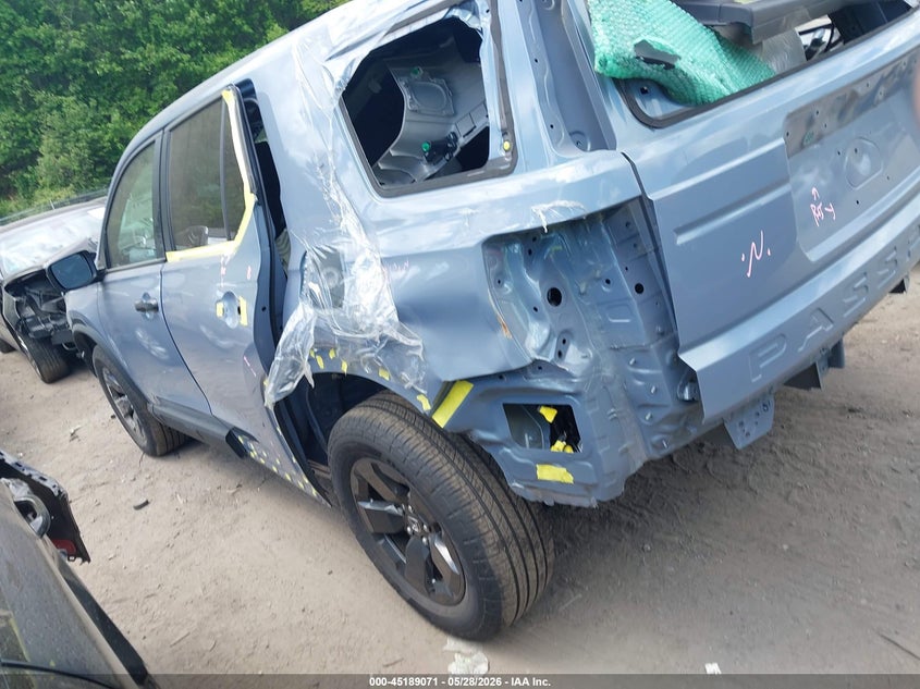 Vin: 5fnyf9h31tb026911, lot: 45686783, honda passport awd rtl/awd rtl blackout/awd rtl towing 20263