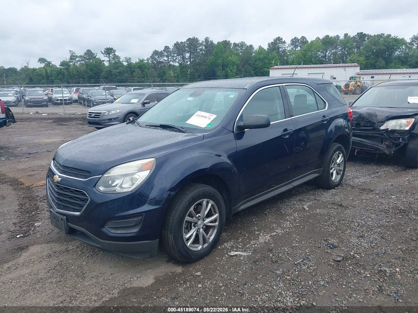 2017 Chevrolet Equinox Ls 2GNFLEEK1H6177269 photo 1