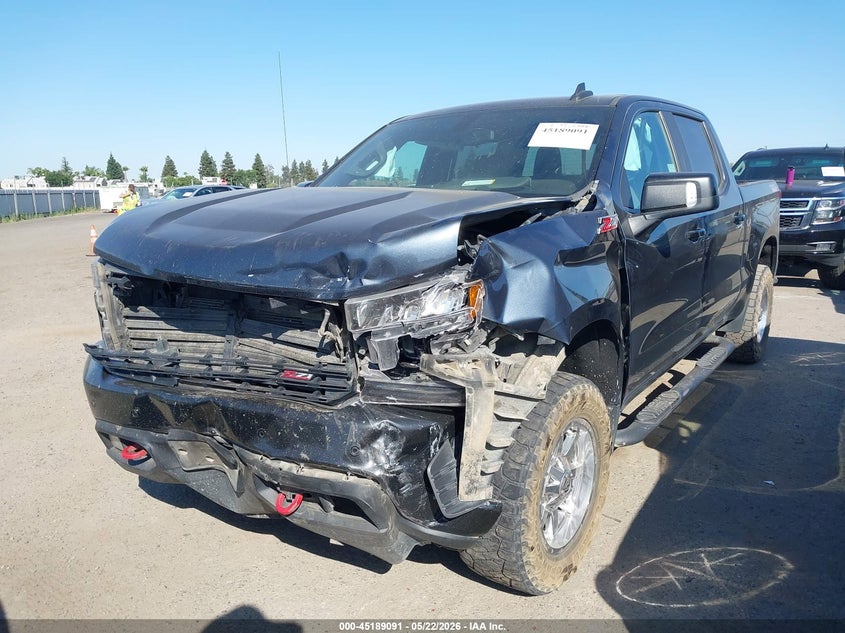 2021 CHEVROLET SILVERADO 1500 auction photo 2