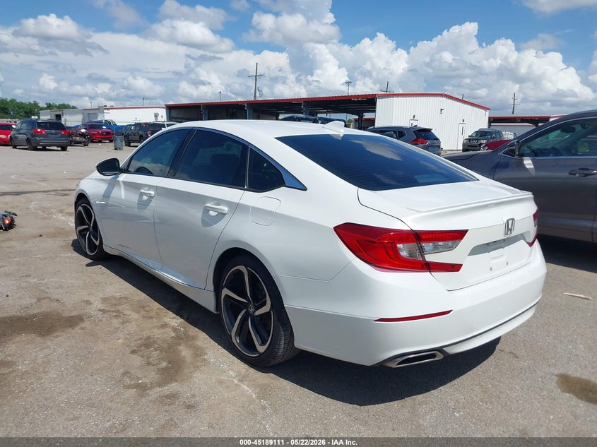 VIN 1HGCV1F33KA156537 2019 HONDA ACCORD SPORT