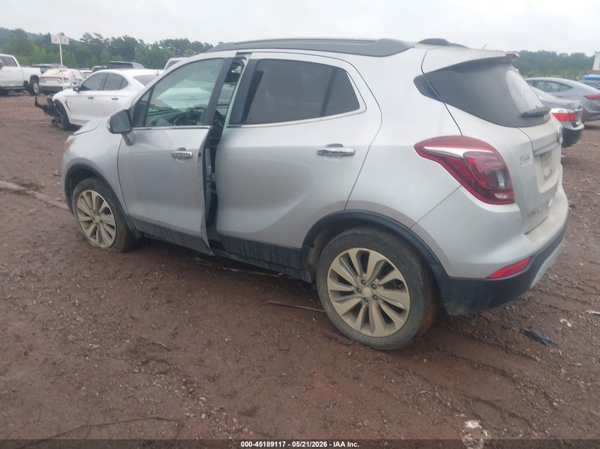 Vin: kl4cjasb7hb069907, lot: 45686829, buick encore preferred 20173
