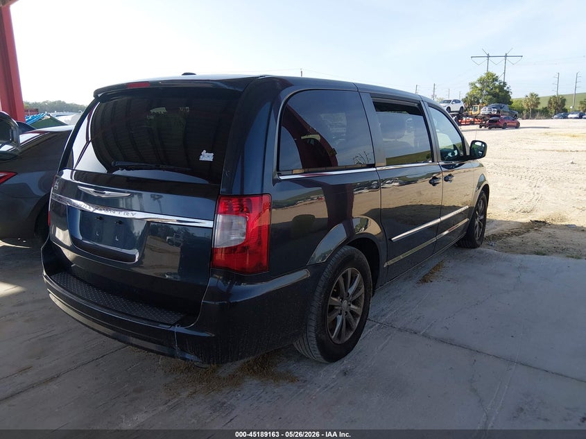 Vin: 2c4rc1hgxer367135, lot: 45686875, chrysler town & country s 20144