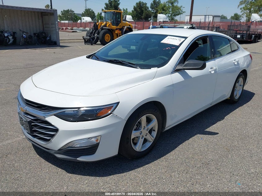 Vin: 1g1zb5st4mf048795, lot: 45686890, chevrolet malibu fwd ls 20212