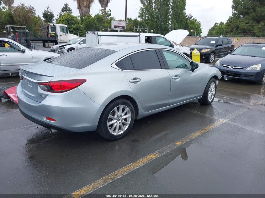 Vin: jm1gj1u55g1402883, lot: 45686897, mazda mazda6 i sport 20164