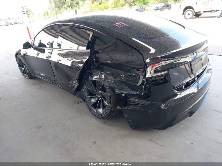 Vin: 5yj3e1et4sf028511, lot: 45686904, tesla model 3 performance all-wheel drive 20253