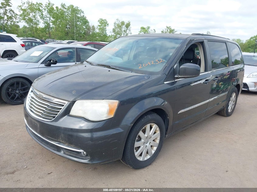 Vin: 2c4rc1bg0cr209232, lot: 45686909, chrysler town & country touring 20122
