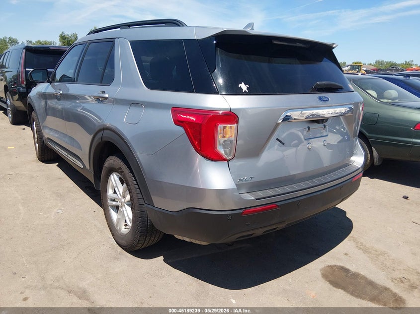 Vin: 1fmsk8dh9lga90113, lot: 45686951, ford explorer xlt 20203
