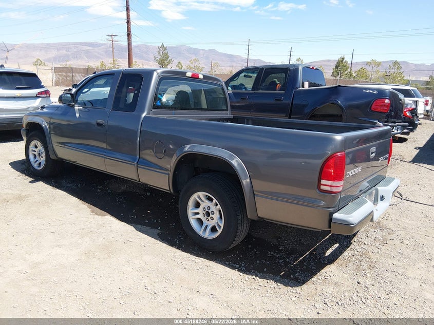 2004 DODGE DAKOTA PICKUP 3.7L V-6 210HP