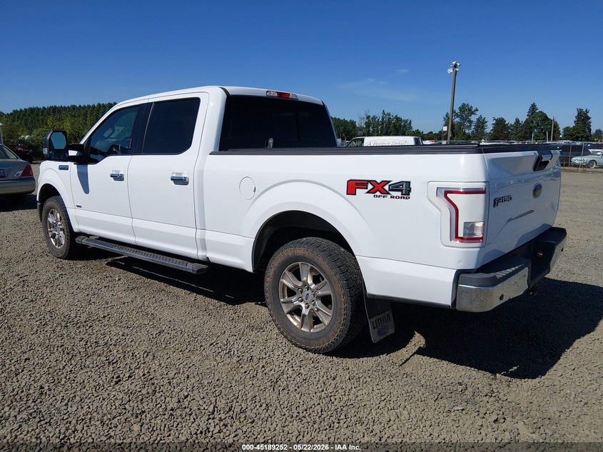 Vin: 1ftfw1eg9gke17250, lot: 45686964, ford f-150 xlt 20163