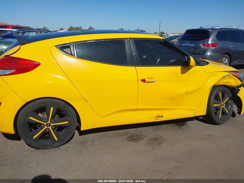 2016 Hyundai Veloster VIN: KMHTC6AD3GU254941 Lot: 45189285