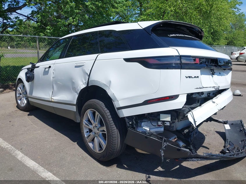 Vin: salyj2ex4ta825161, lot: 45686999, land rover range rover velar s 20263
