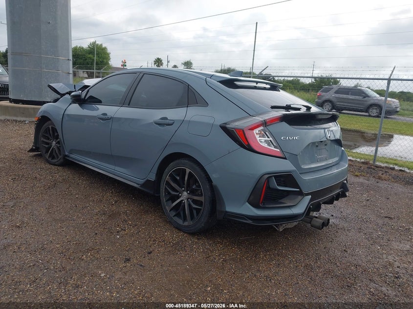 VIN SHHFK7H44MU232174 2021 HONDA CIVIC SPORT