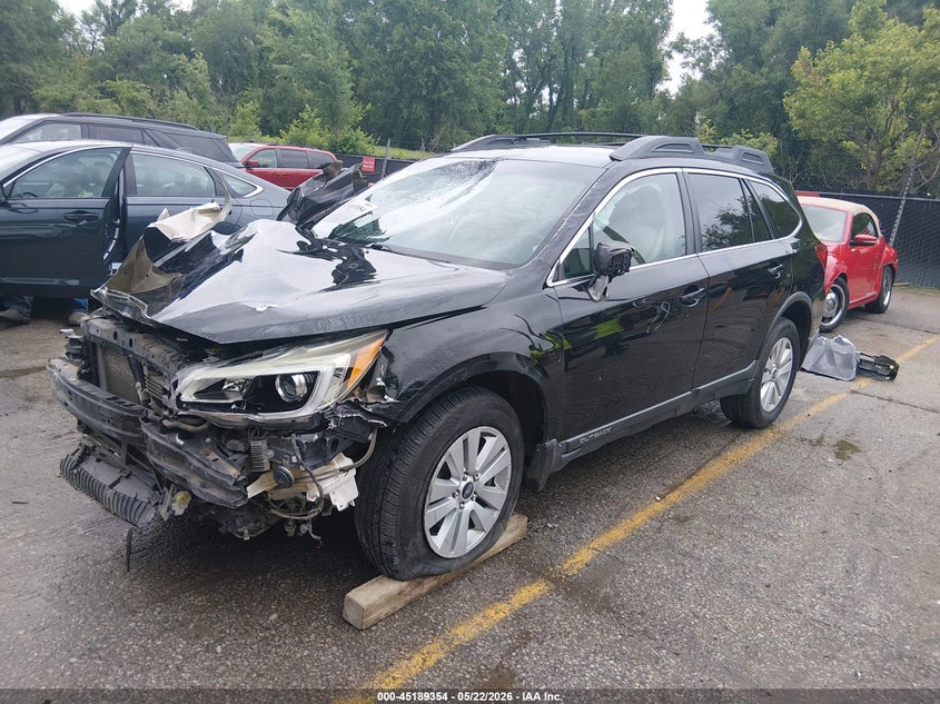 Vin: 4s4bsbcc1f3235840, lot: 45687066, subaru outback 2.5i premium 20152