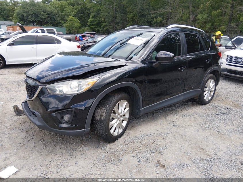 Vin: jm3ke2dy7e0379759, lot: 45687086, mazda cx-5 grand touring 20142