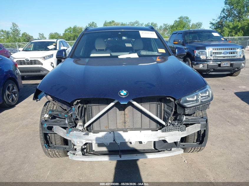 VIN: 5UX53DP08N9L08996 2022 BMW X3 XDRIVE30I