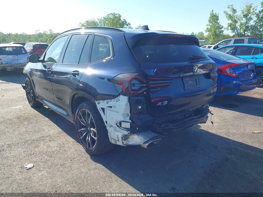 Vin: 5ux53dp08n9l08996, lot: 45687101, bmw x3 xdrive30i 20223
