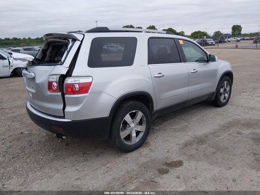 Vin: 1gkkrred7cj204411, lot: 45687102, gmc acadia slt-1 20124