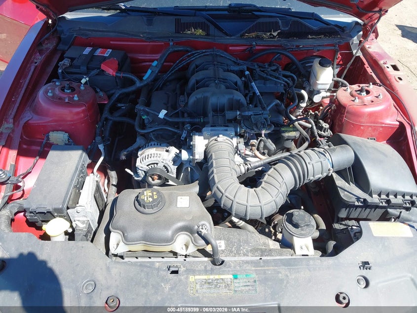 2010 Ford Mustang V6/V6 Premium VIN: 1ZVBP8EN3A5153058 Lot: 45189399