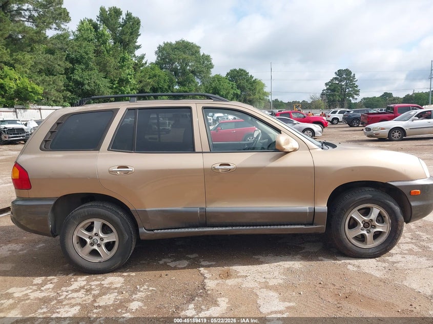 2003 Hyundai Santa Fe Gls/Lx VIN: KM8SC13E03U544732 Lot: 45189419