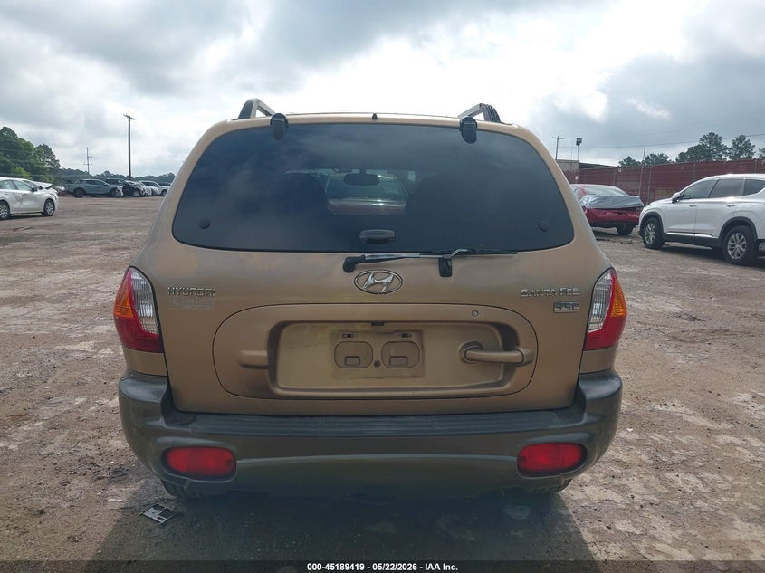 2003 Hyundai Santa Fe Gls/Lx VIN: KM8SC13E03U544732 Lot: 45189419