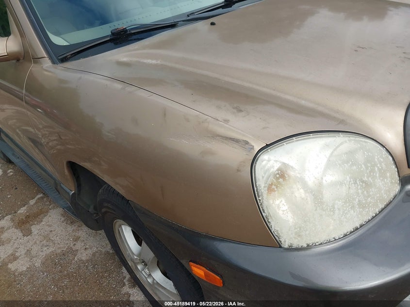 2003 Hyundai Santa Fe Gls/Lx VIN: KM8SC13E03U544732 Lot: 45189419