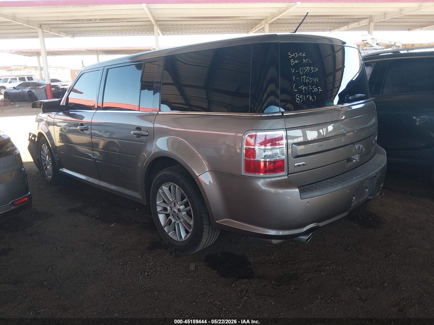 Vin: 2fmgk5c85dbd33933, lot: 45687156, ford flex sel 20133