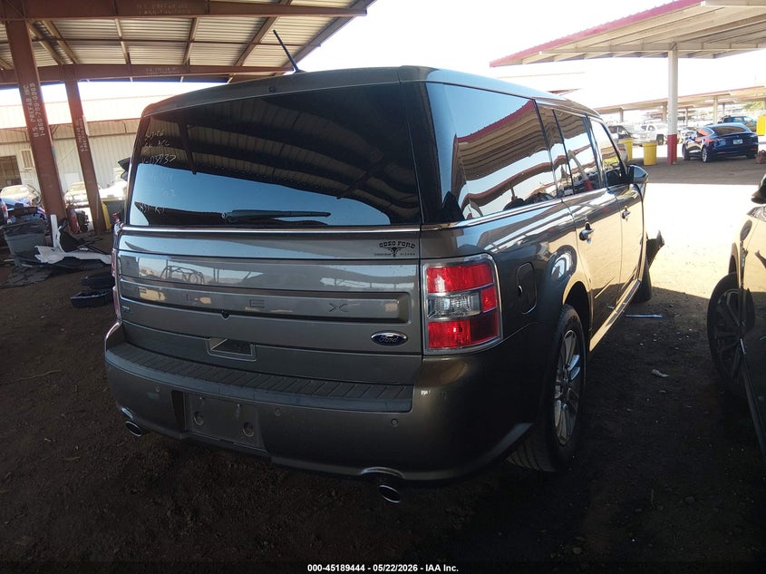Vin: 2fmgk5c85dbd33933, lot: 45687156, ford flex sel 20134