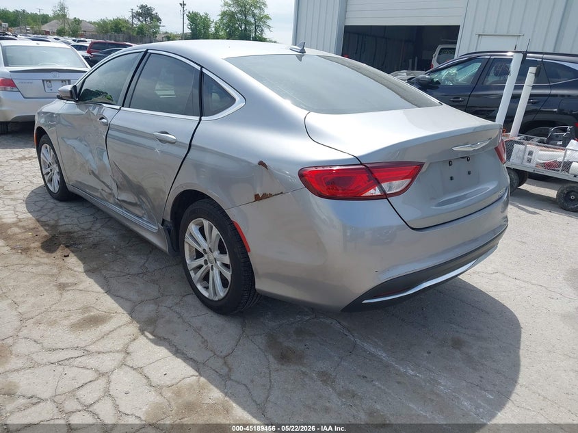 Vin: 1c3cccab9hn511862, lot: 45687167, chrysler 200 limited platinum 20173