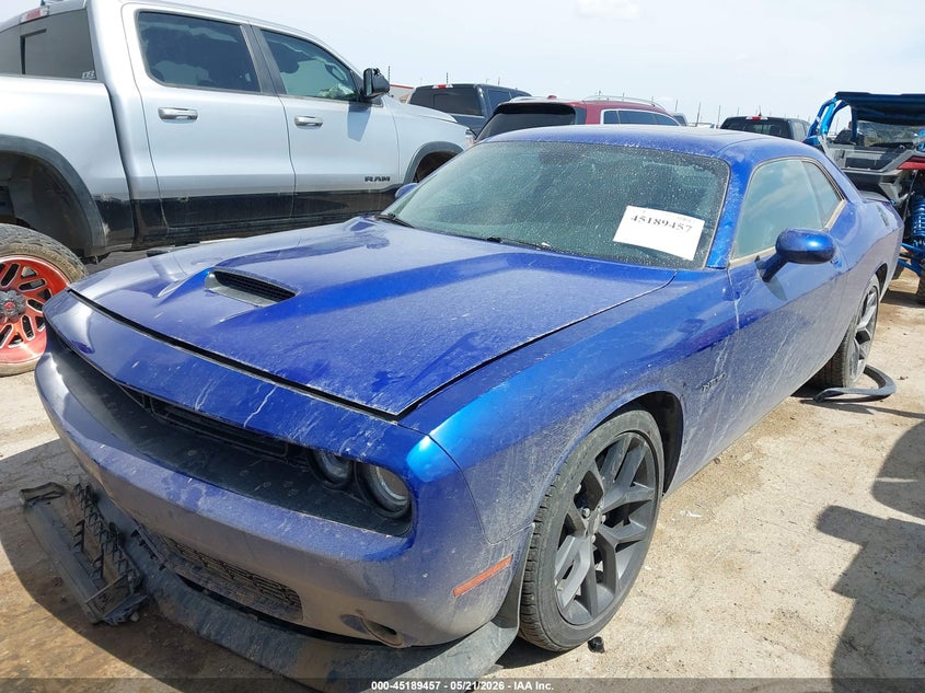 2022 DODGE CHALLENGER 5.7L V-8 VVT, 372HP(VIN: 2C3CDZBT4NH230547