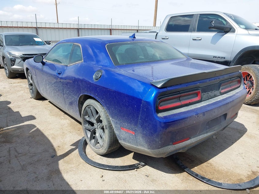 2022 DODGE CHALLENGER 5.7L V-8 VVT, 372HP(VIN: 2C3CDZBT4NH230547