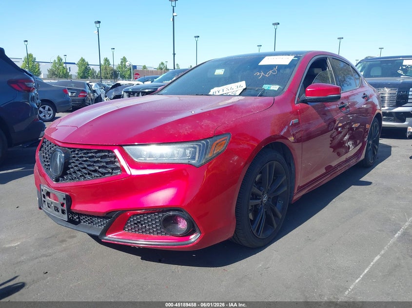Vin: 19uub3f81ly000154, lot: 45687170, acura tlx advance package/pmc edition 20202