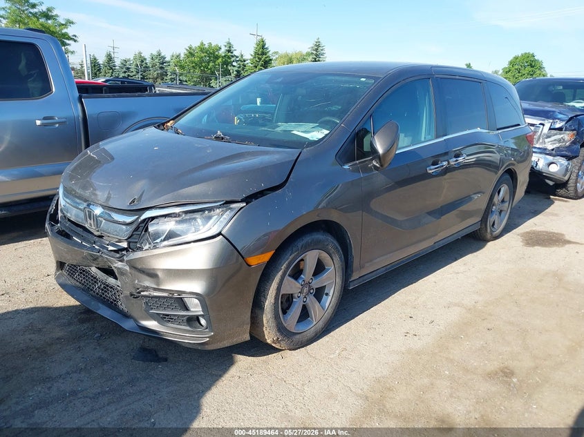 2019 Honda Odyssey Ex 5FNRL6H5XKB125027 photo 1
