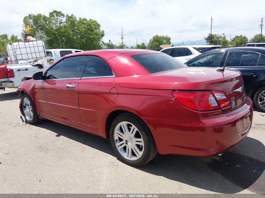 2008 Chrysler Sebring Limited VIN: 1C3LC65M08N147487 Lot: 45189473