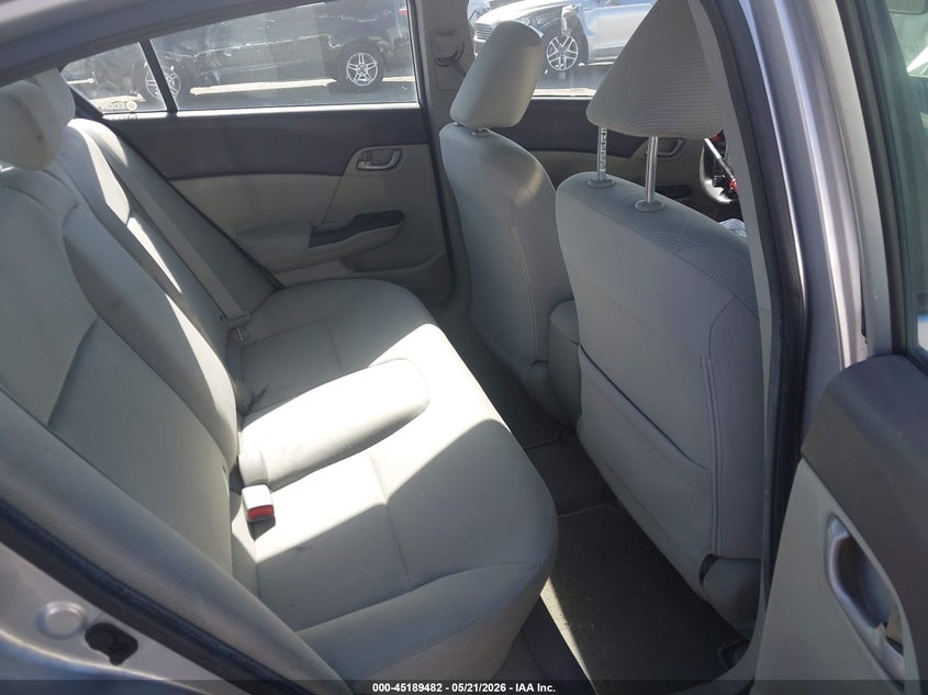 19XFB2F5XCE367700 2012 Honda Civic 1.8 Lx Silver