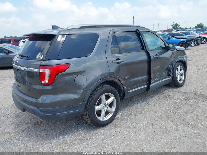 Vin: 1fm5k7d81kga37007, lot: 45687225, ford explorer xlt 20194