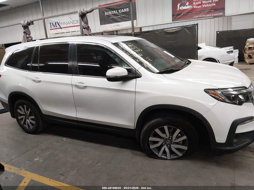 VIN 5FNYF5H50MB025678 2021 HONDA PILOT 2WD EX-L