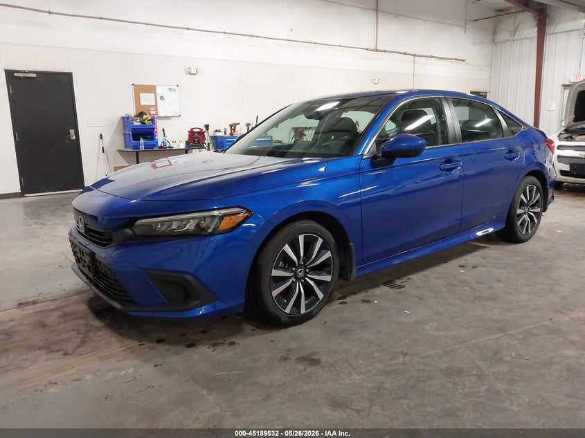2022 Honda Civic Ex 2HGFE1F79NH307659 photo 1