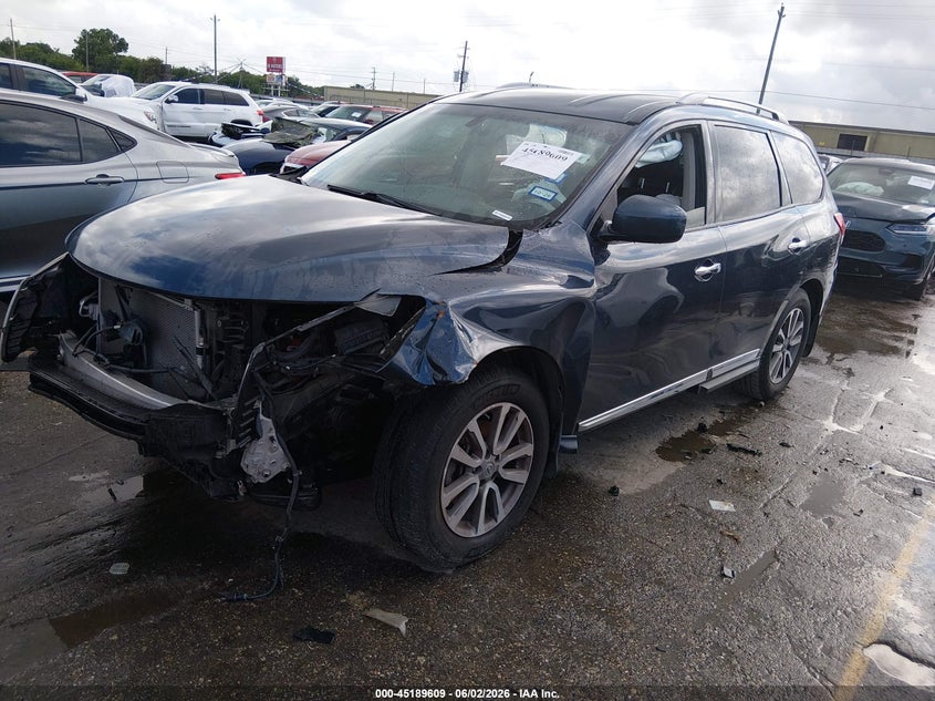 Vin: 5n1ar2mnxfc685607, lot: 45687321, nissan pathfinder sl 20152