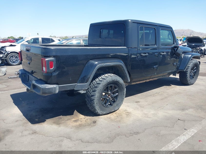 Vin: 1c6hjtag6nl160376, lot: 45687337, jeep gladiator altitude 4x4 20224