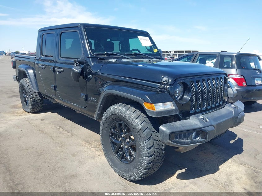 2022 Jeep Gladiator Altitude 4X4 VIN: 1C6HJTAG6NL160376 Lot: 45189625
