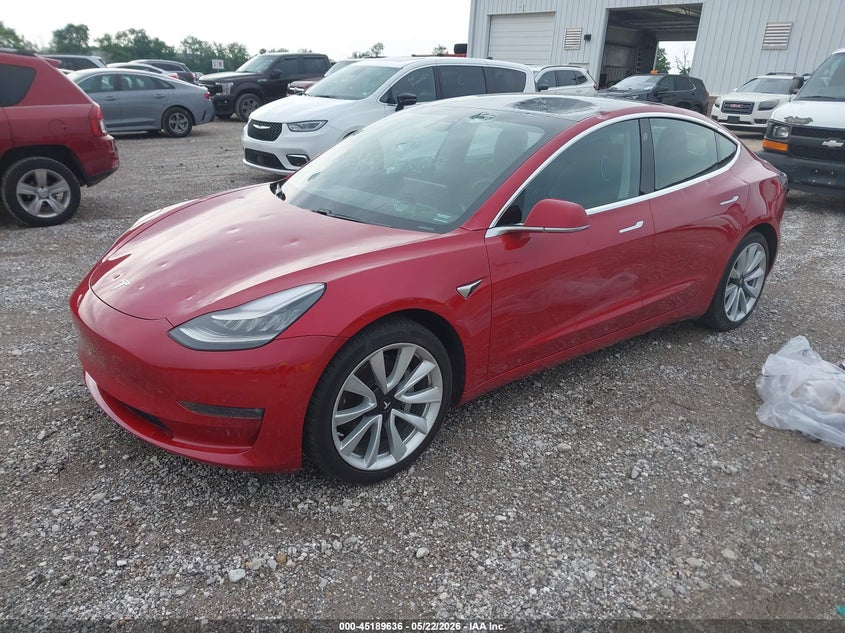 Vin: 5yj3e1eb6lf790974, lot: 45687348, tesla model 3 long range dual motor all-wheel drive 20202