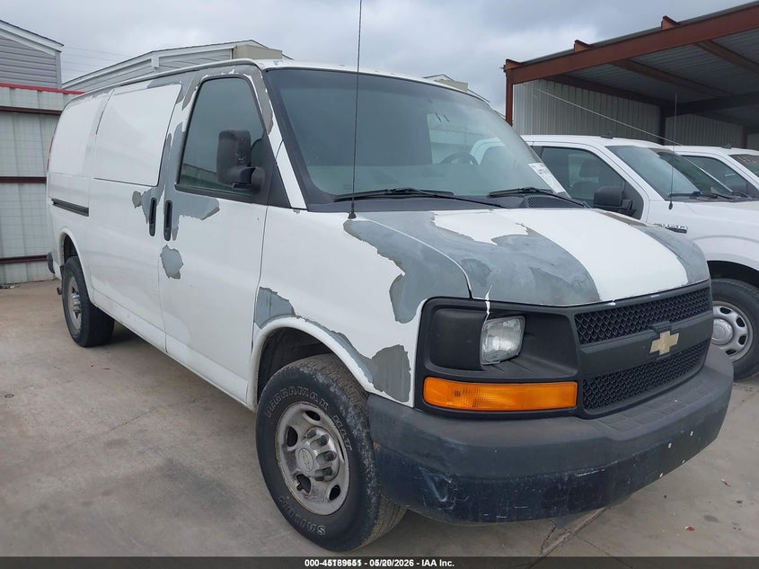 2010 CHEVROLET EXPRESS 2500 WORK VAN
