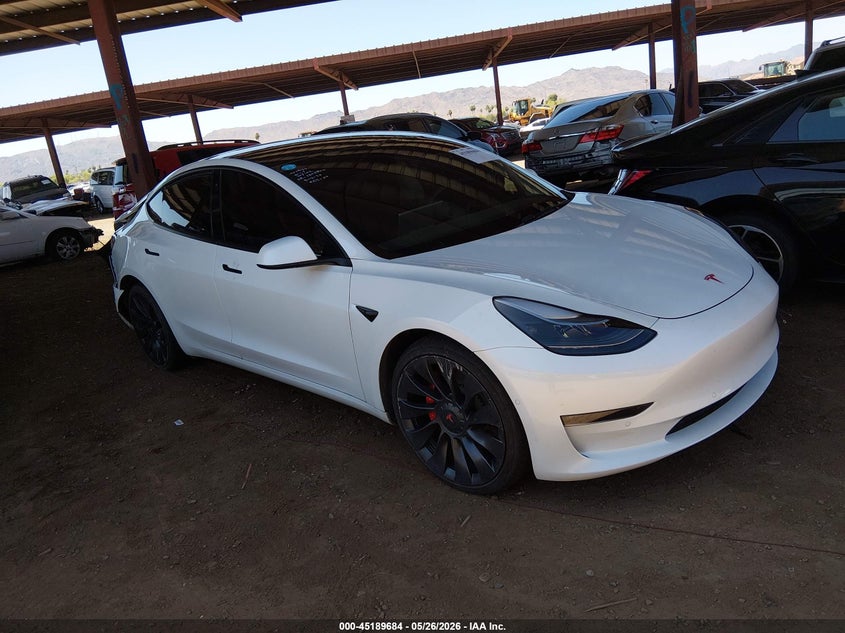 2022 TESLA MODEL 3 auction photo 1