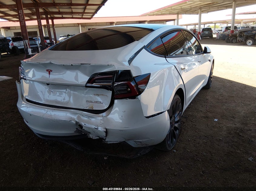 2022 TESLA MODEL 3 auction photo 4
