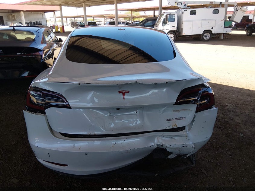2022 TESLA MODEL 3 auction photo 6