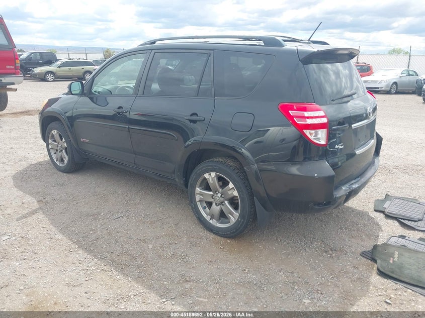 2012 Toyota Rav 4 2.5 Rav4 Sport black Lot 111045189692 Vin JTMRF4DV8C5050526