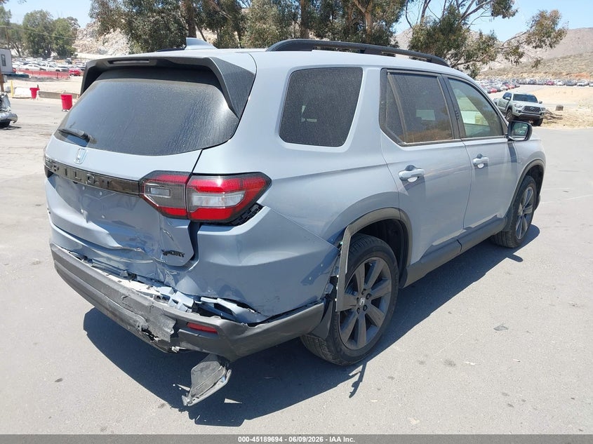 Vin: 5fnyg1h3xsb093200, lot: 45687406, honda pilot sport 20254